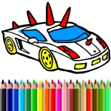 BTS GTA Cars Coloring icon