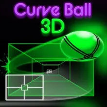 Curve Ball 3D icon