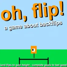 Oh, Flip! - A Game About Backflips icon