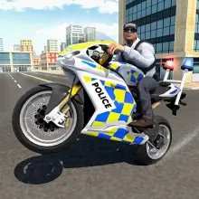 Police Chase Motorbike Driver icon