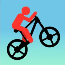 Stickman Bike icon