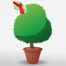 Topiary Plant Cutting icon