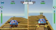 Two player racing icon