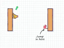 wall jumper icon