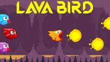 pájaro de lava