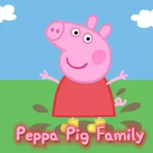 Ausmalbilder Peppa Wutz-Familie