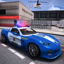 Simulador de coche de policía 2020